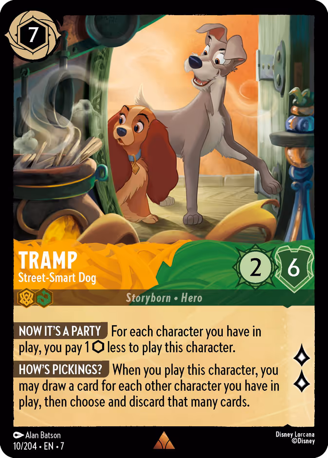 Tramp - Street-Smart Dog #10 (Rare)