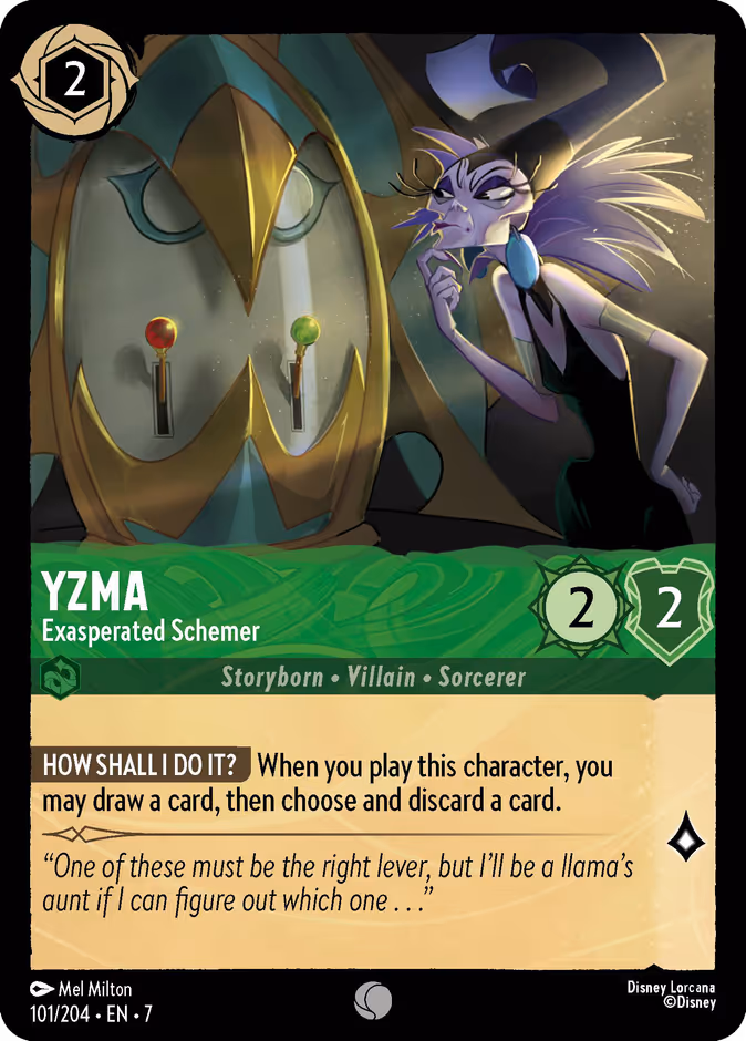 Yzma - Exasperated Schemer #101 (Common)