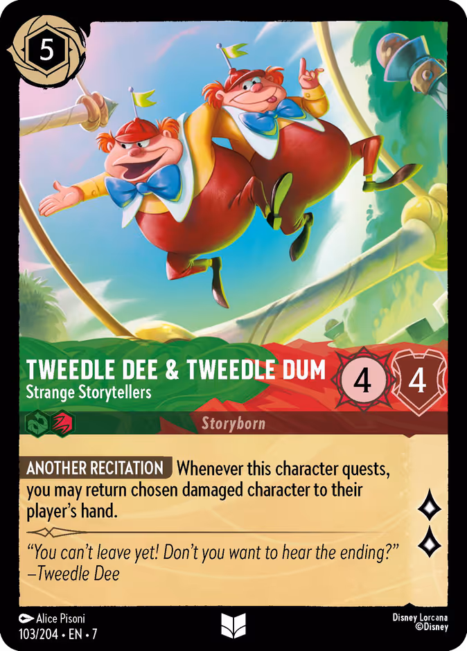 Tweekdle Dee & Tweedle Dum - Strange Storytellers #103 (Uncommon)