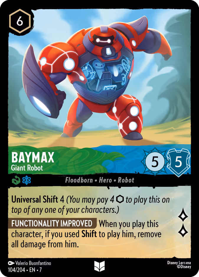 Baymax - Giant Robot #104 (Uncommon)