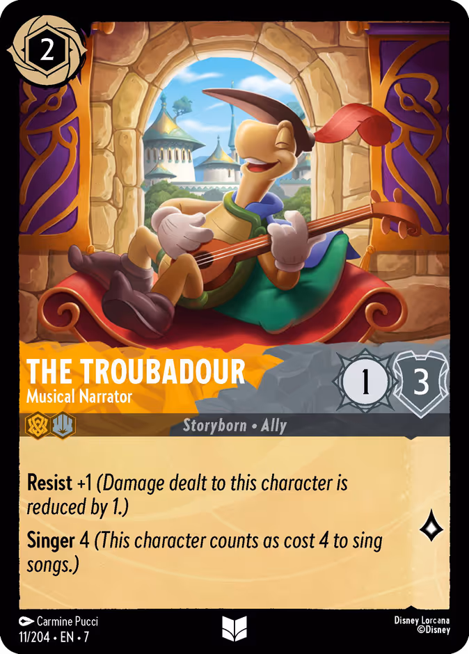 The Troubadour - Musical Narrator #11 (Uncommon)