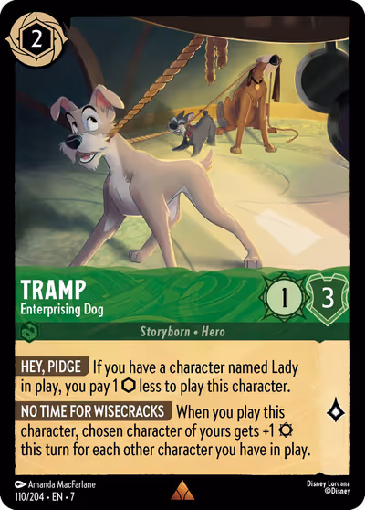 Tramp - Enterprising Dog