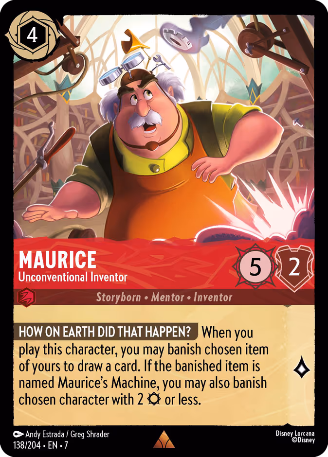 Maurice - Unconventional Inventor #138 (Rare)
