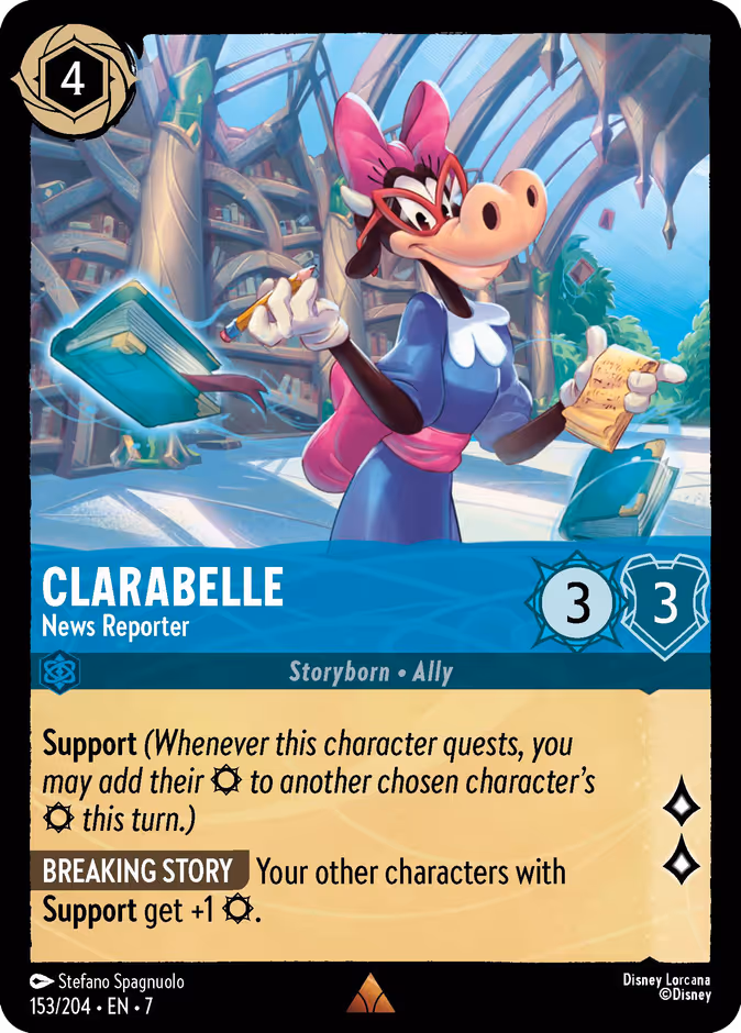 Clarabelle - News Reporter #153 (Rare)