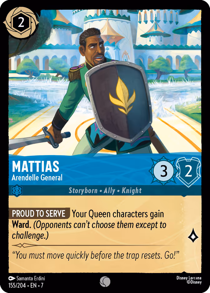 Mattias - Arendelle General #155 (Common)