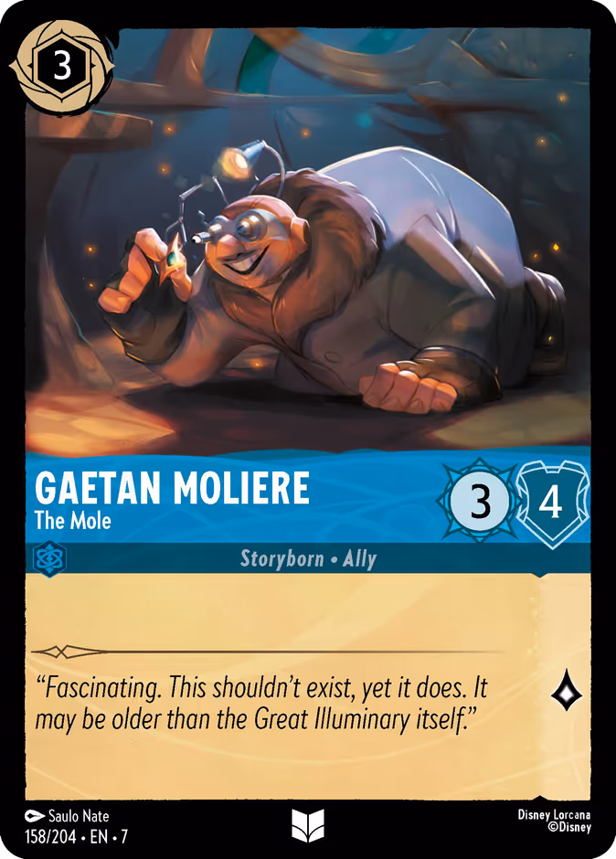 Gaetan Moliere - The Mole #158 (Uncommon)