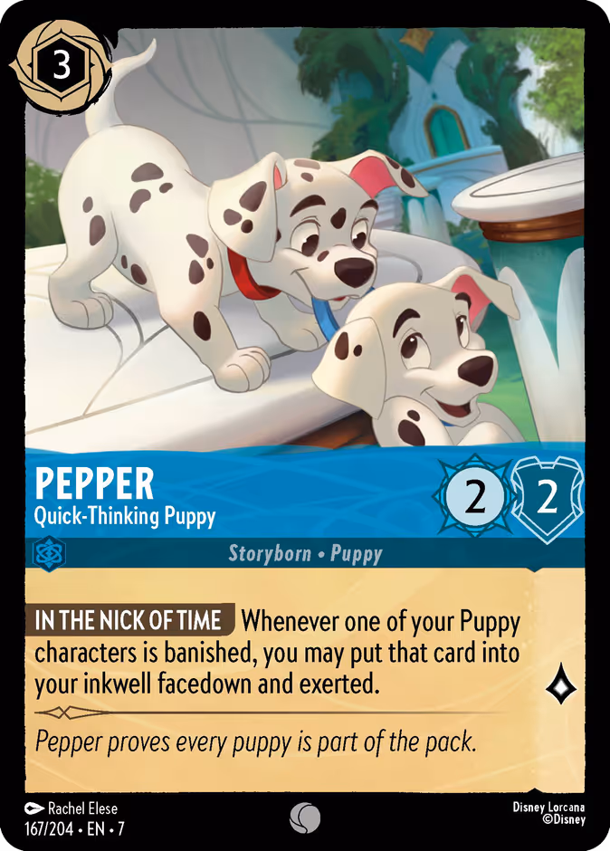 Pepper - Quick-Thinking Puppy #167 (Common)