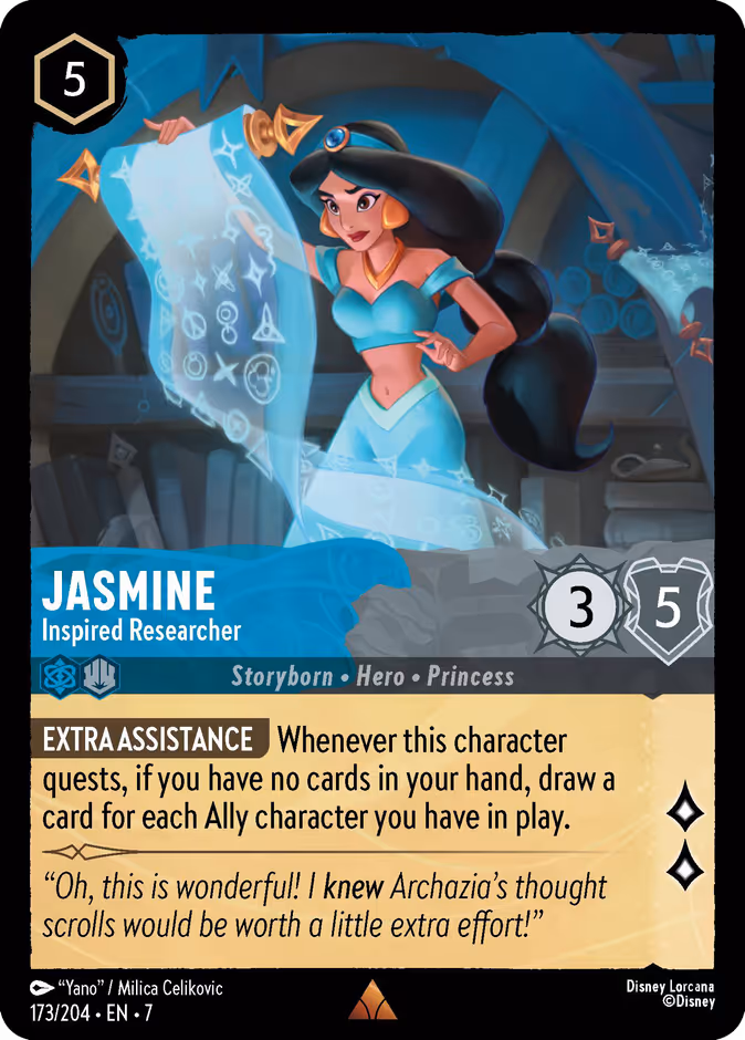 Jasmine - Inspired Researcher #173 (Rare)