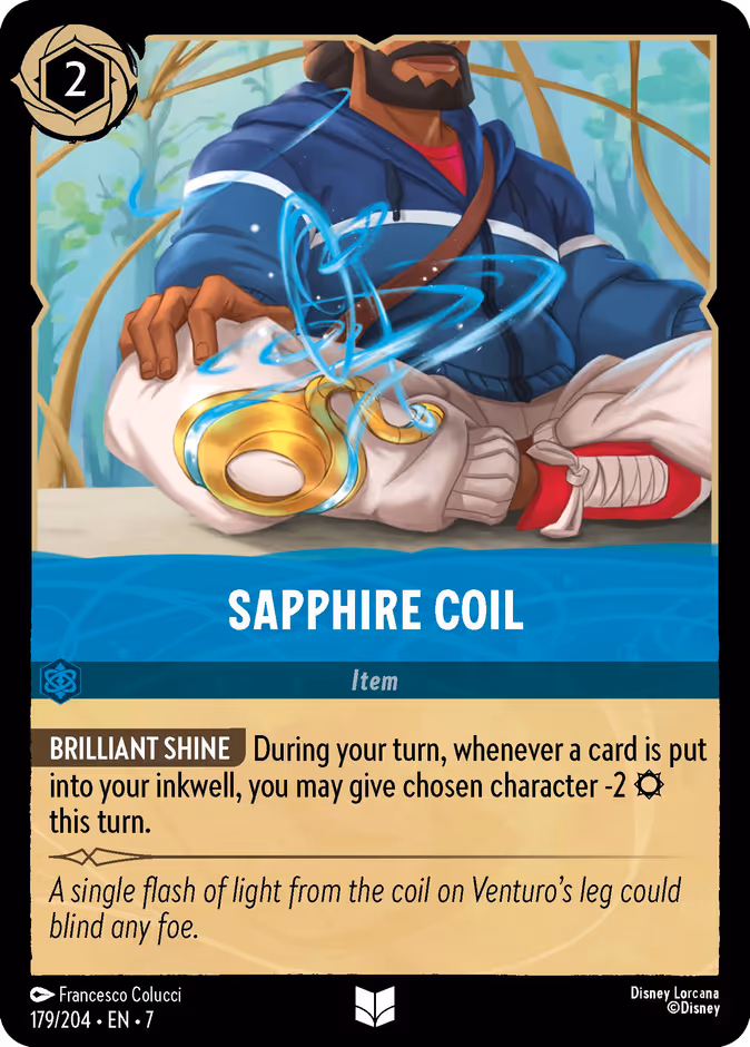 Sapphire Coil #179 (Uncommon)