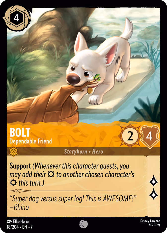 Bolt - Dependable Friend #18 (Common)