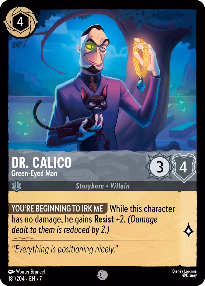 Dr. Calico - Green-Eyed Man #181 (Common)