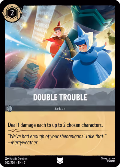 Double Trouble #202 — Archazia's Island (Uncommon) · Disney Lorcana
