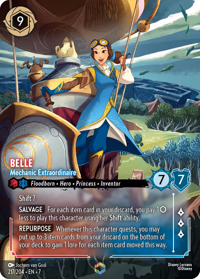 Belle - Mechanic Extraordinaire #217 #217 (Enchanted)