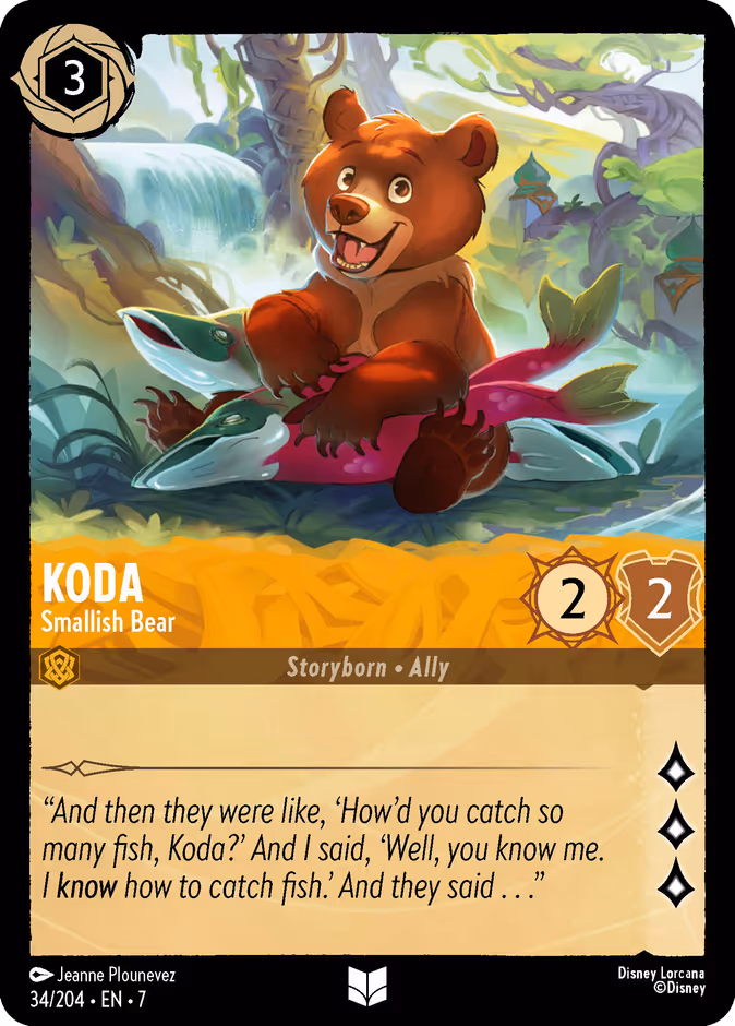Koda - Smallish Bear #34 (Uncommon)