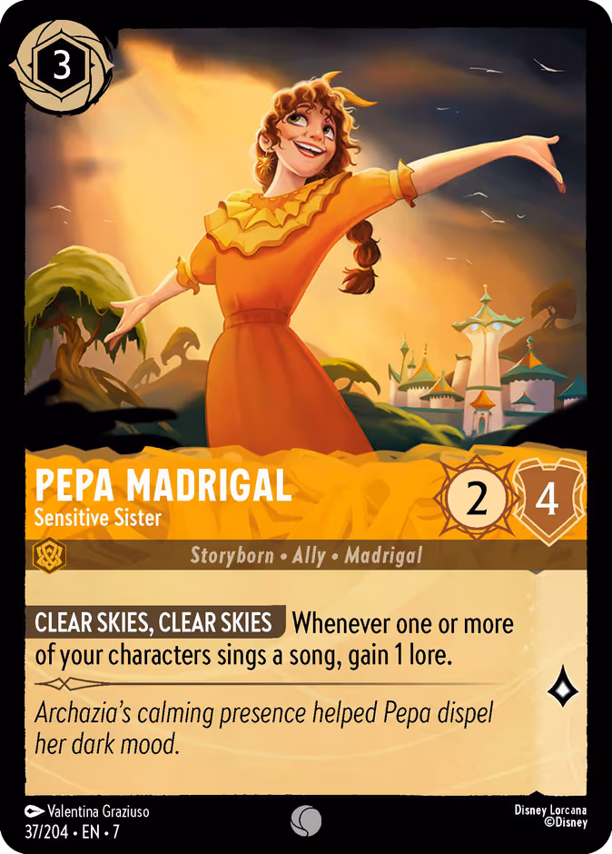 Pepa Madrigal - Sensitive Sister #37 (Common)