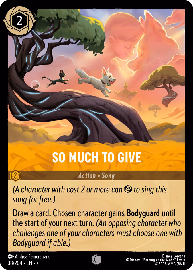 So Much To Give #38 (Common)