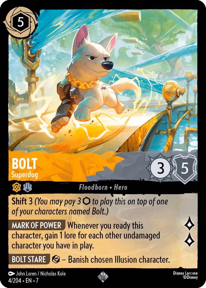 Bolt - Superdog #4 (Super_rare)