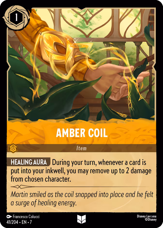 Amber Coil #41 (Uncommon)