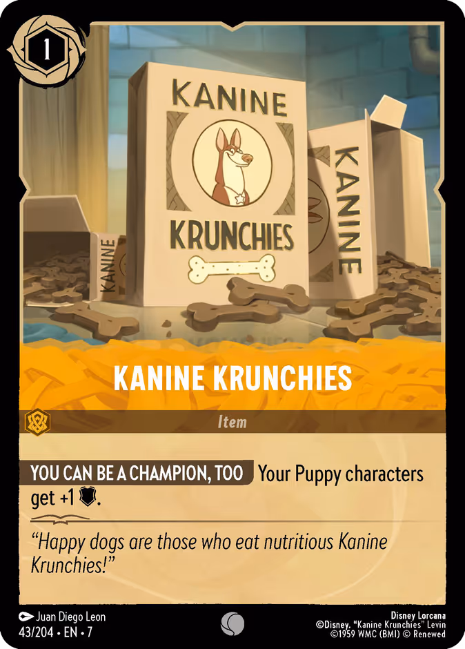 Kanine Krunchies #43 (Common)