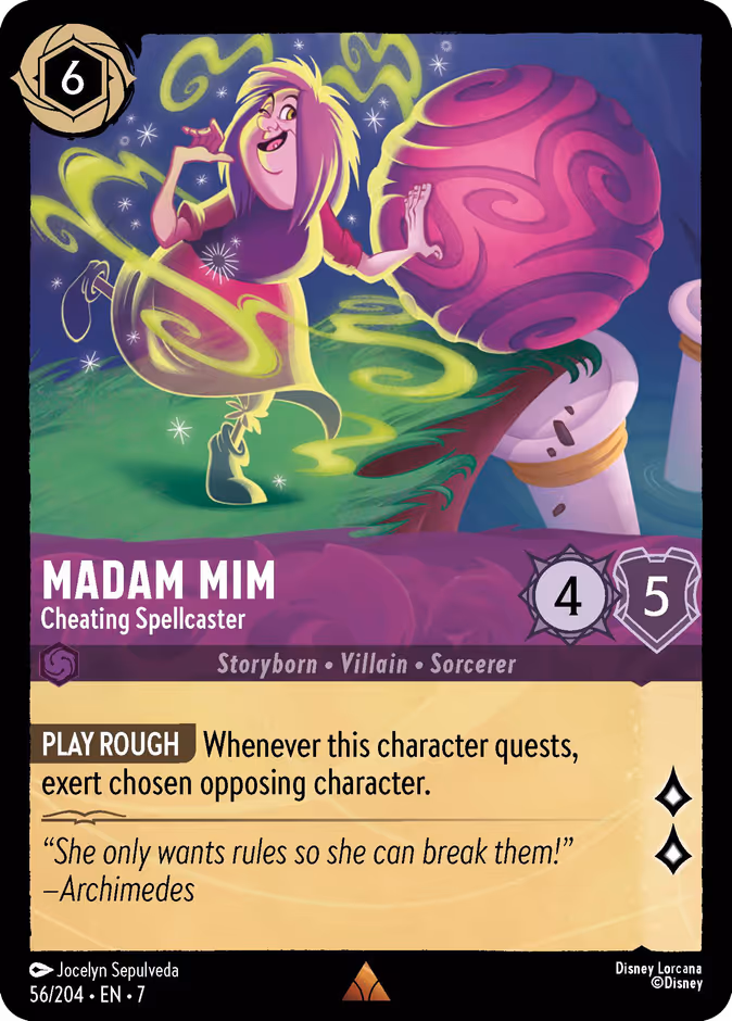 Madam Mim - Cheating Spellcaster #56 (Rare)