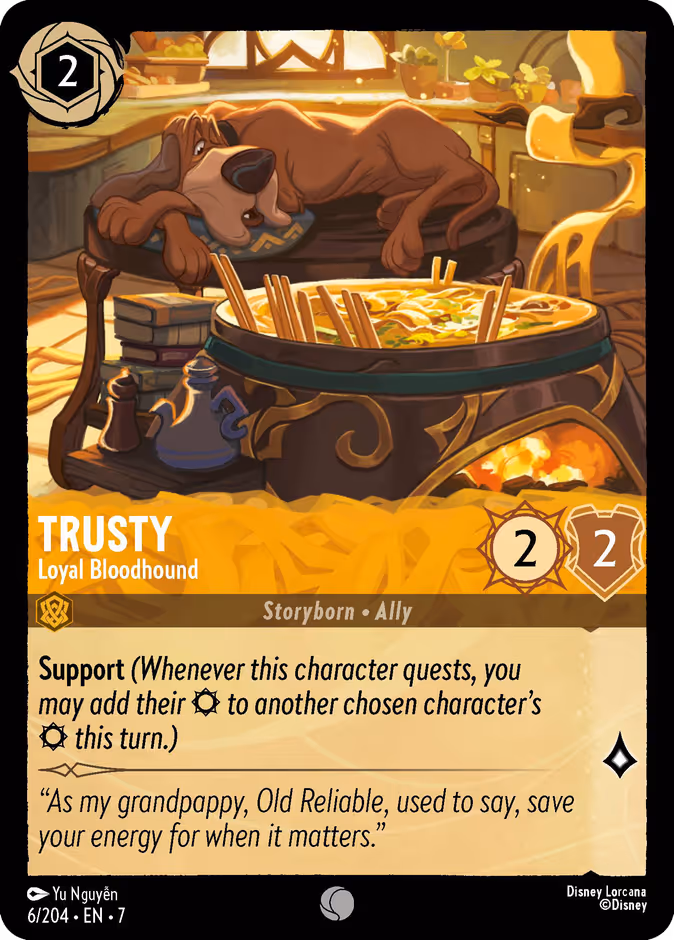 Trusty - Loyal Bloodhound #6 (Common)