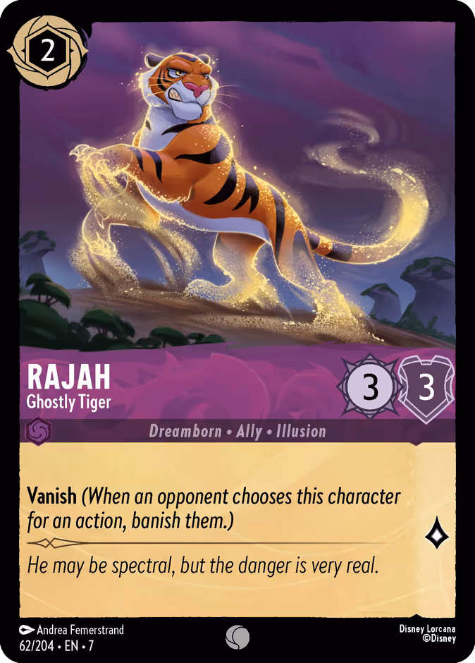 Rajah - Ghostly Tiger #62 (Common)
