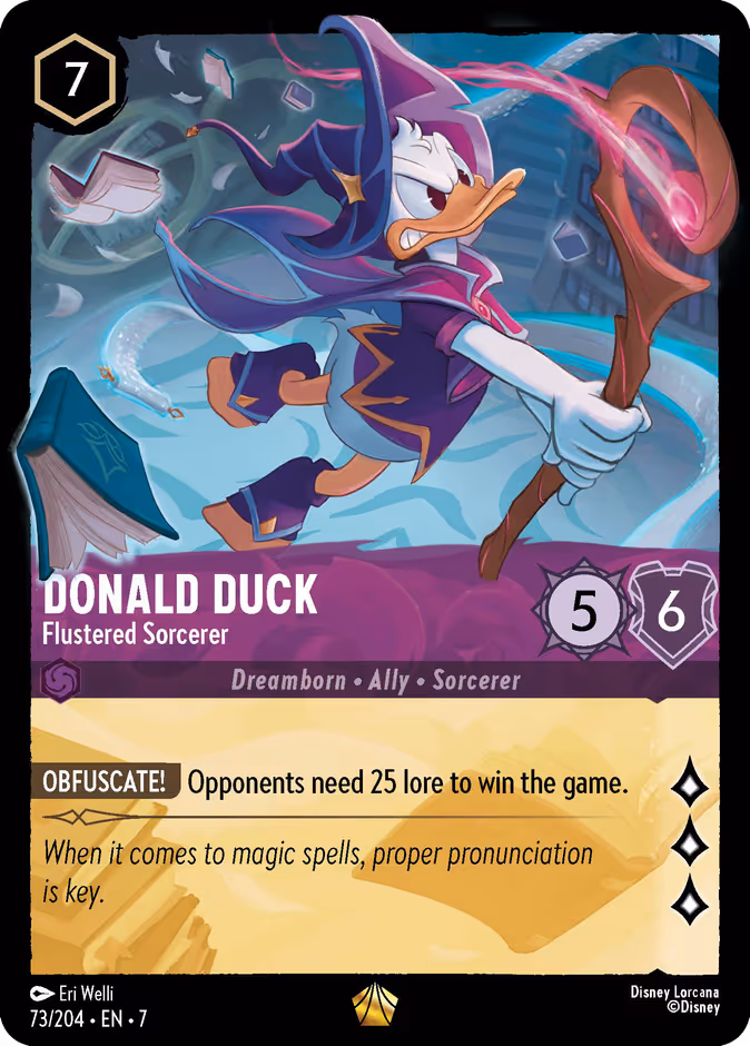 Donald Duck - Flustered Sorcerer #73 (Legendary)