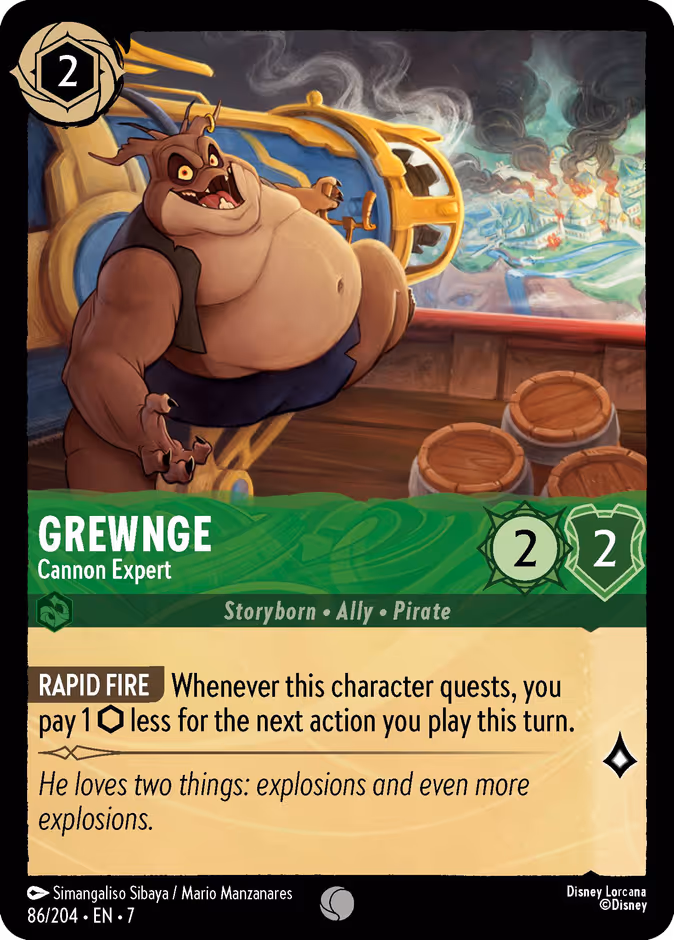 Grewnge - Cannon Expert #86 (Common)