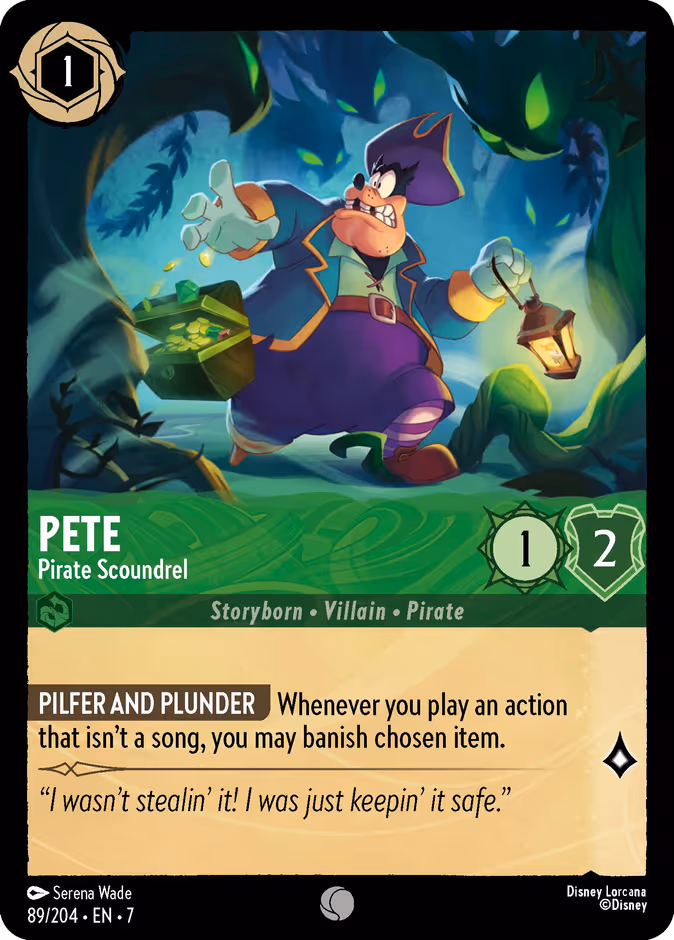 Pete - Pirate Scoundrel #89 (Common)