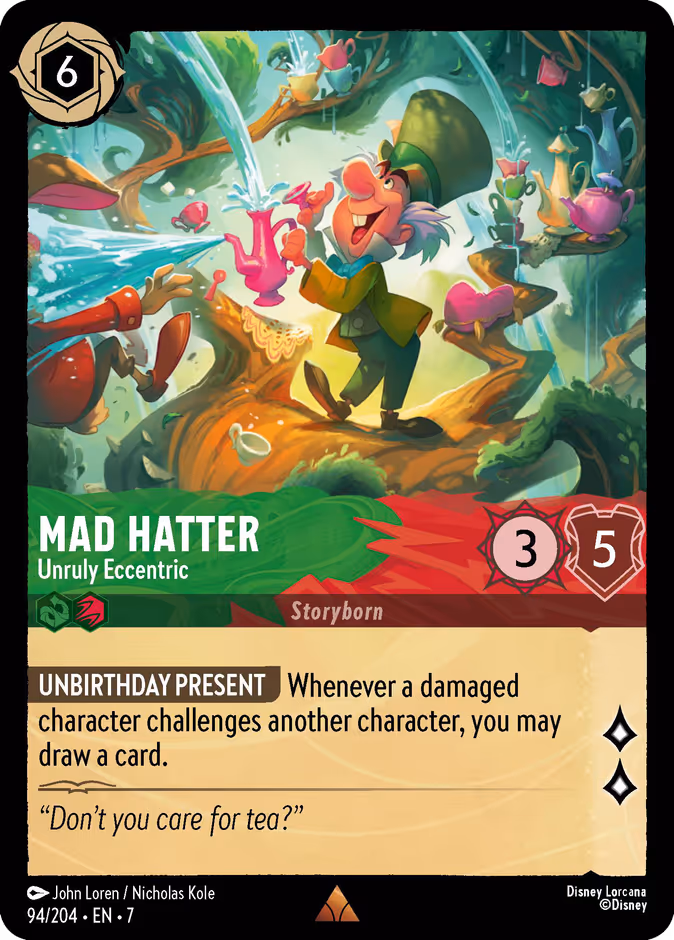 Mad Hatter - Unruly Eccentric #94 (Rare)