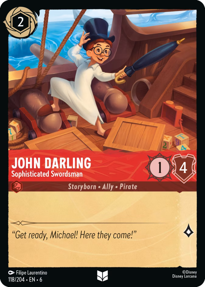 John Darling - Sophisticated Swordsman #118 (Uncommon)