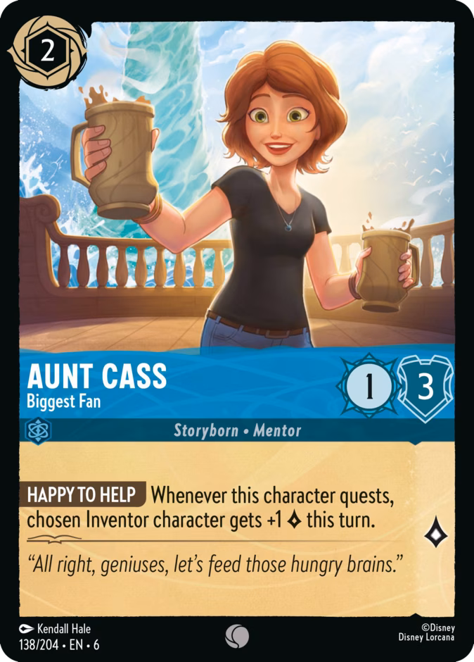 Aunt Cass - Biggest Fan #138 (Common)