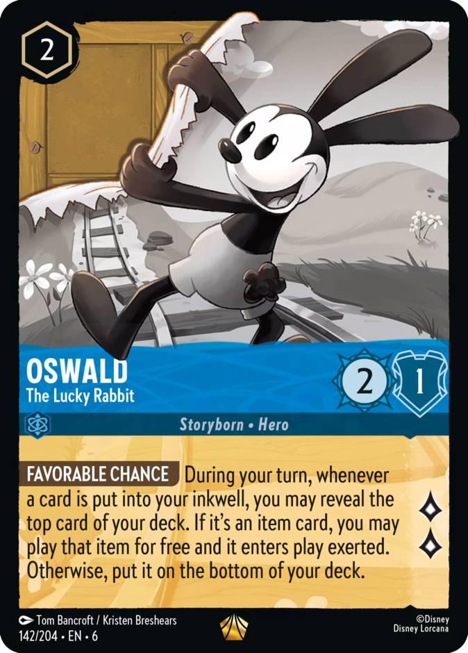 Oswald - The Lucky Rabbit #142 (Legendary)