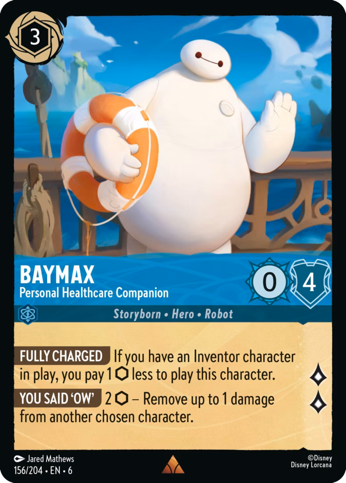 Baymax - Personal Healthcare Companion #156 (Rare)