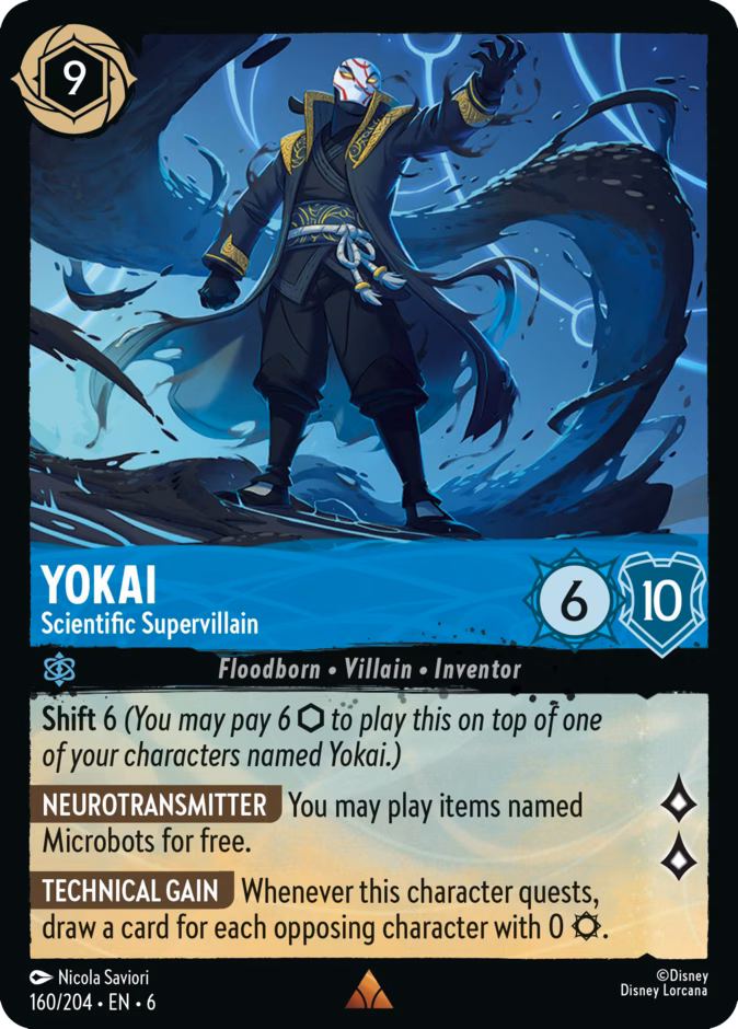 Yokai - Scientific Supervillain #160 (Rare)