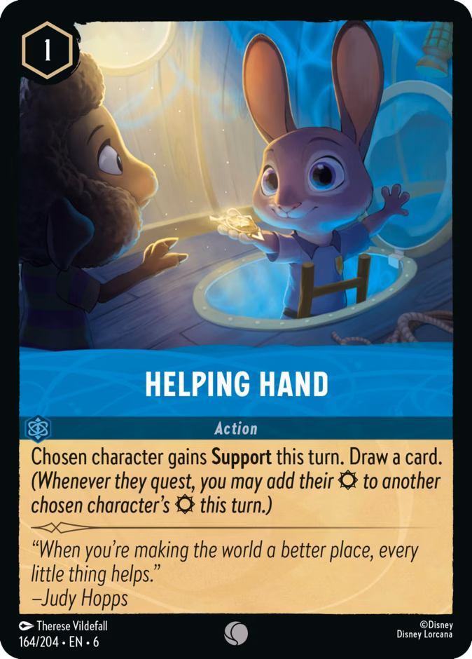 Helping Hand #164 (Common)