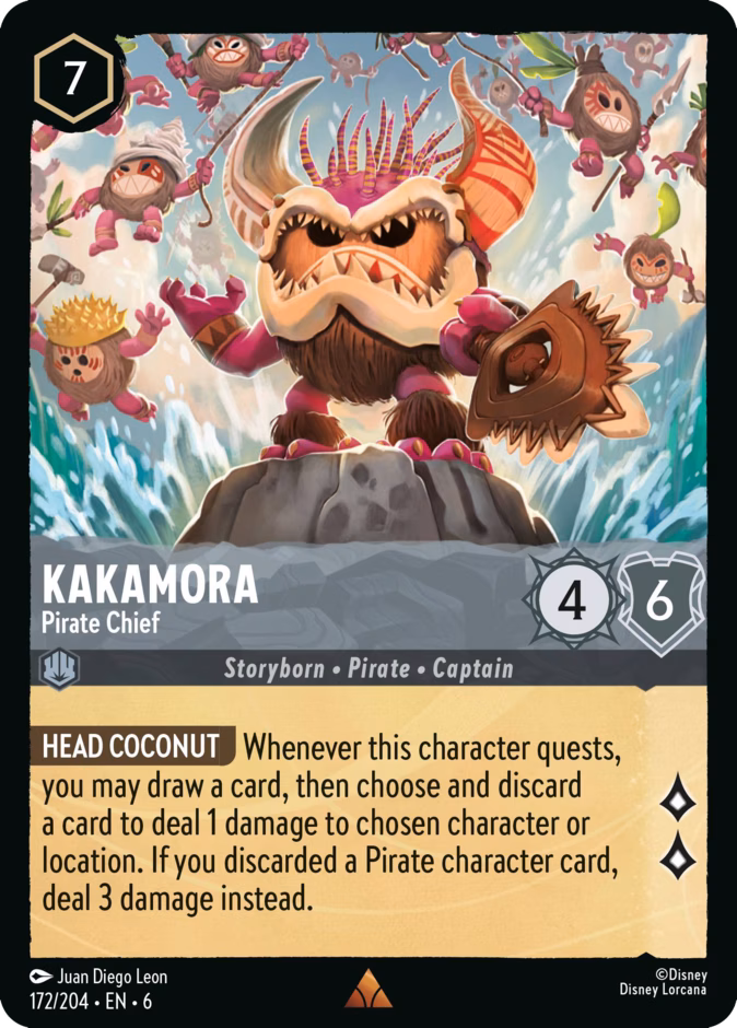Kakamora - Pirate Chief #172 (Rare)