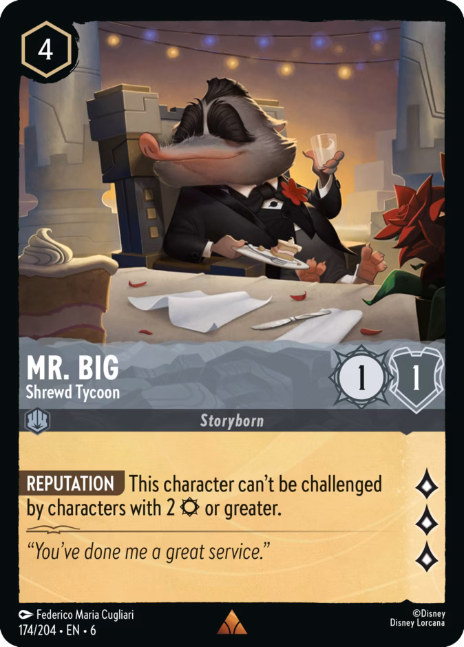 Mr. Big - Shrewd Tycoon #174 (Rare)