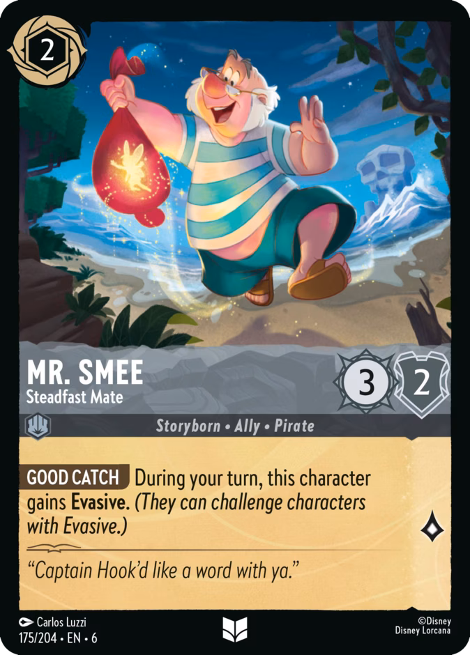 Mr. Smee - Steadfast Mate #175 (Uncommon)