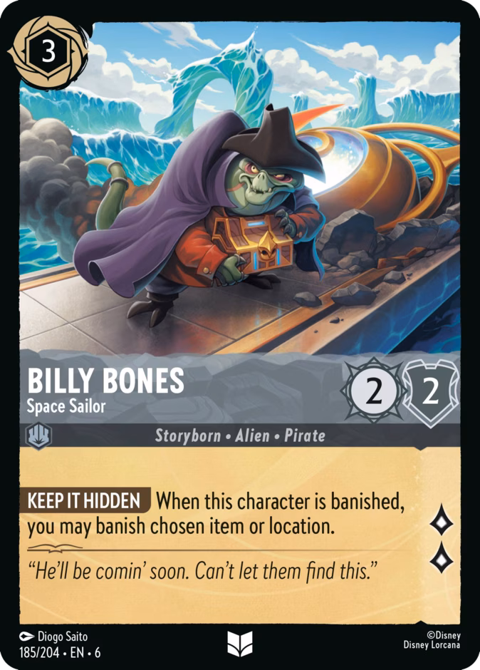 Billy Bones - Space Sailor #185 (Uncommon)