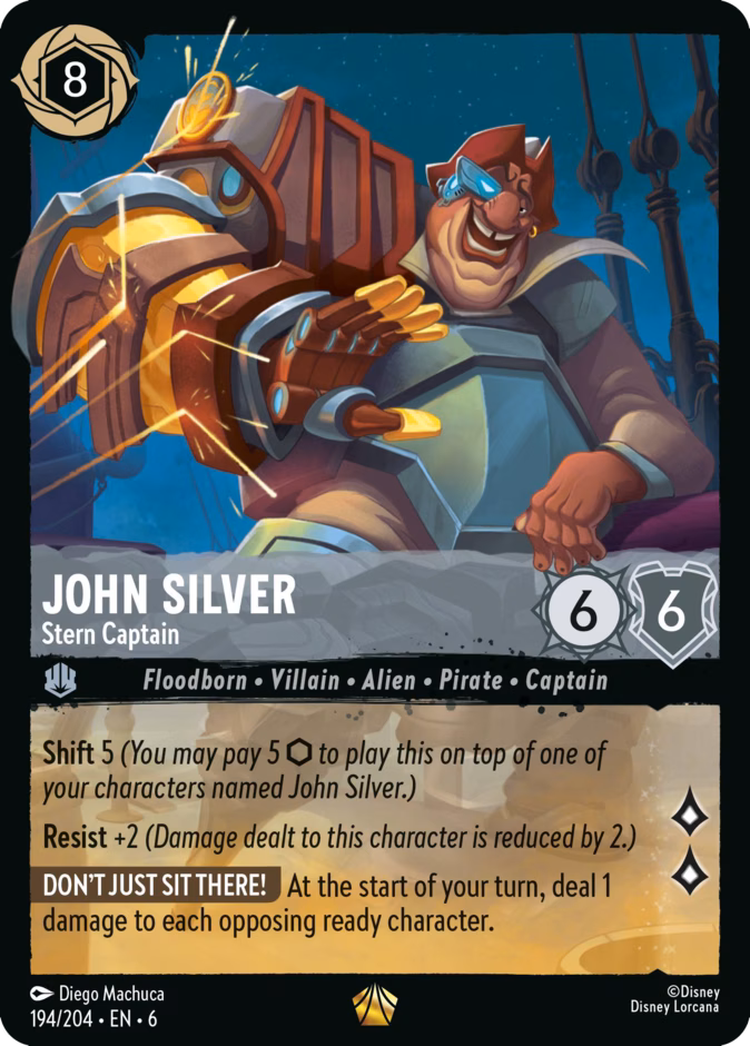 John Silver - Stern Captain #194 (Legendary)