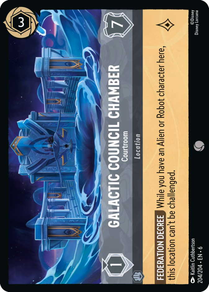 Galactic Council Chamber - Courtroom #204 (Common)