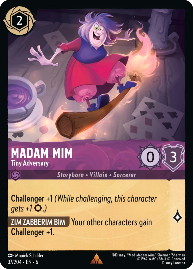 Madam Mim - Tiny Adversary #37 (Rare)