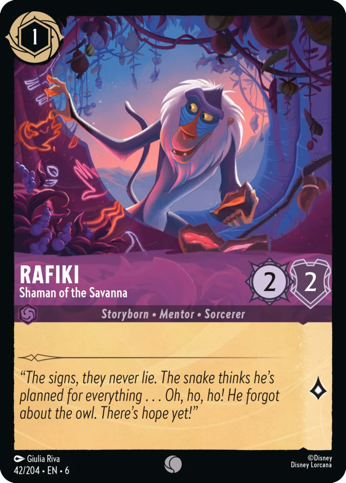 Rafiki - Shaman of the Savanna #42 (Common)