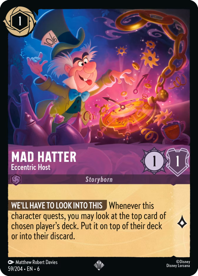 Mad Hatter - Eccentric Host #59 (Super_rare)