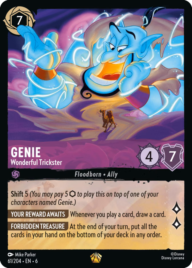Genie - Wonderful Trickster #61 (Legendary)