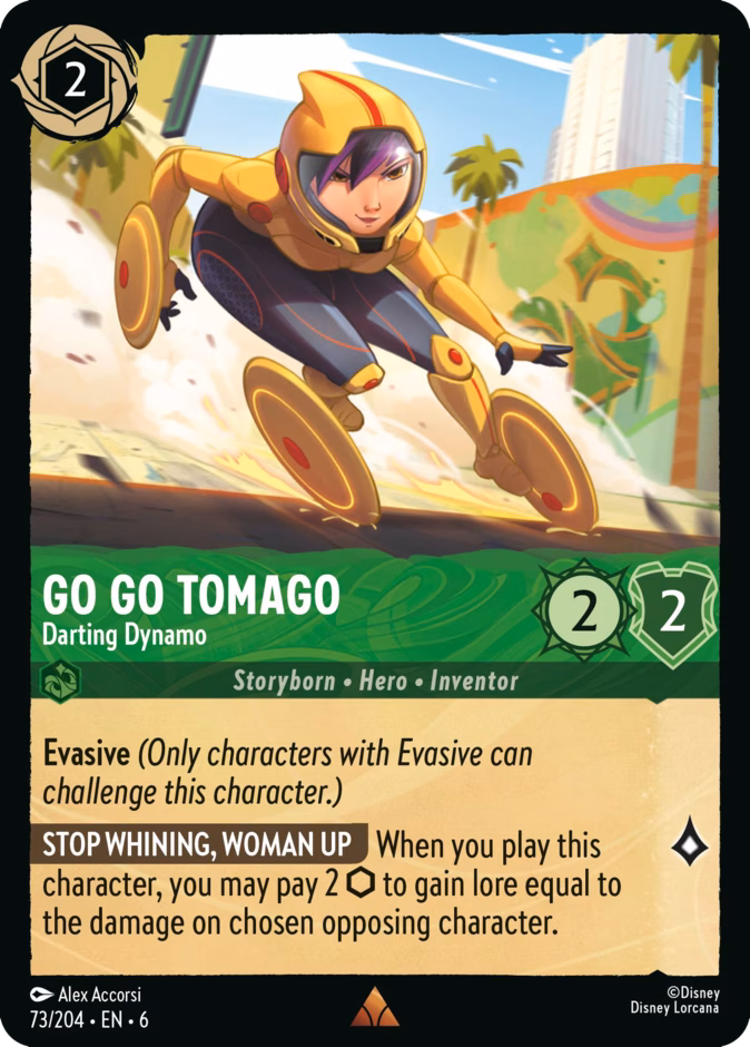 Go Go Tomago - Darting Dynamo — Disney Lorcana