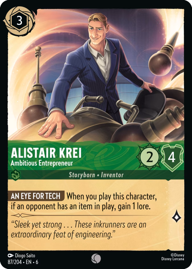 Alistair Krei - Ambitious Entrepreneur #87 (Common)