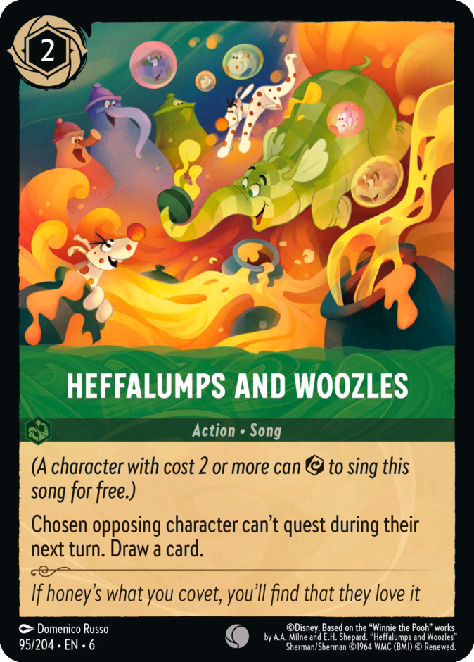 Heffalumps and Woozles #95 (Common)