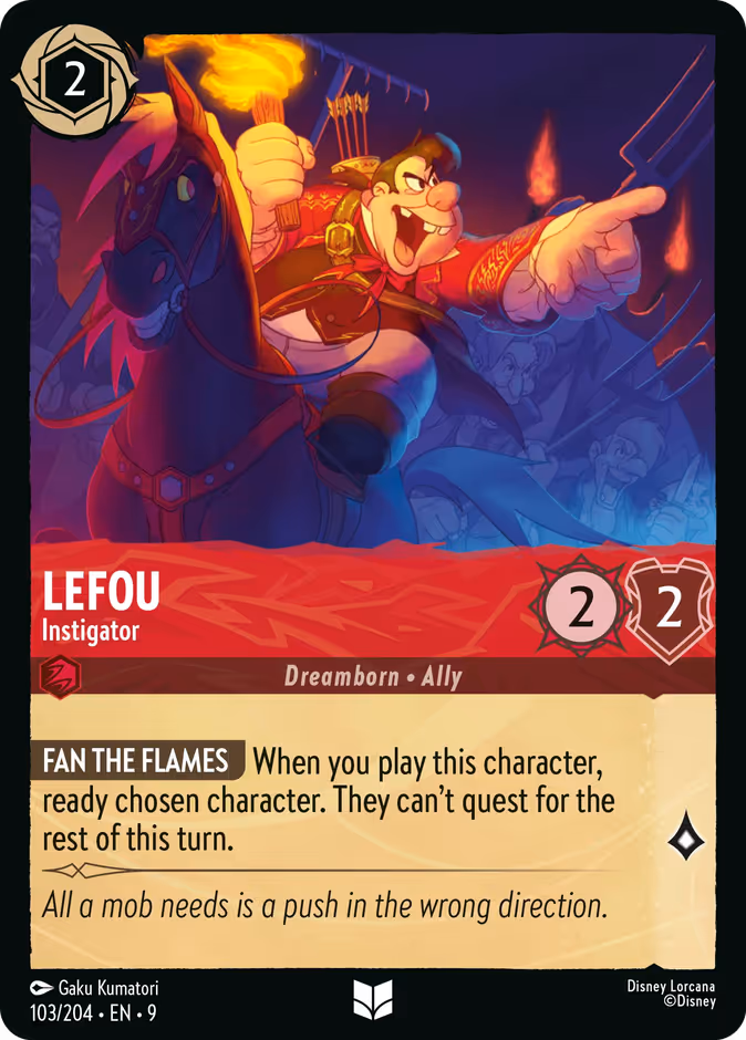 LeFou - Instigator #103 (Uncommon)